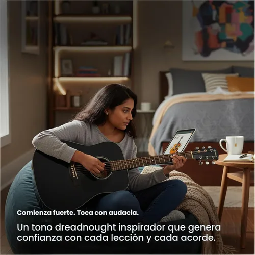 Vista 5 de Conjuntos de guitarras acústicas Fender CD-60.