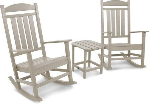 Vista 10 de POLYWOOD Juego de 3 piezas Presidential Rocker Aruba
