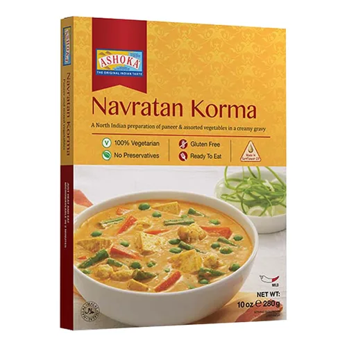Vista 10 de Ashoka Comidas indias listas para comer desde 1930, 100% vegetariano Dal Makhani, comida india totalmente natural cocinada tradicionalmente, a base