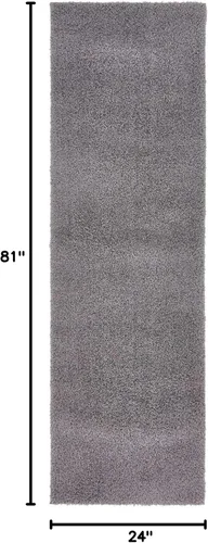 Vista 133 de Unique Loom Studio Colección Solid Shag - Alfombra Urbana Moderna Super Suave y de Felpa