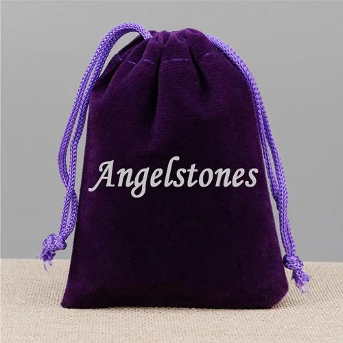 Vista 6 de Pulsera elástica hecha a mano con gemas semipreciosas de 1564de pulgada con cuentas redondas de 7pulgadas, unisex