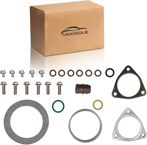 Vista 18 de MLS - Juego de juntas de cabeza con 10 tornillos de cabeza con sello de silicona compatible con Honda Civic LX DX 2001-2005