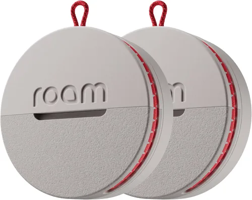 Vista 23 de ROAM SMART TRACKER - Rastreador Bluetooth y localizador de artículos para llaves, equipaje, equipo para niños y mascotas, (iOS, Android), sin Negro