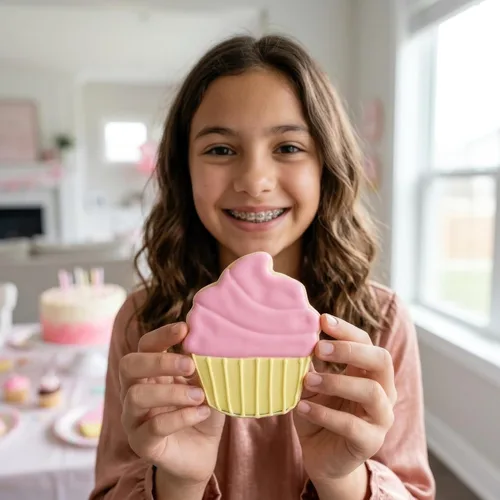 Vista 2 de Cortador de galletas para cupcakes de 4 pulgadas, fabricado en Estados Unidos por Ann Clark