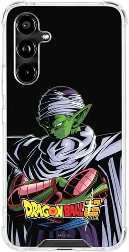Vista 7 de Skinit Funda transparente compatible con Galaxy A54 5G, diseño oficial de Dragon Ball Super Goku Negro - DBZSPR04