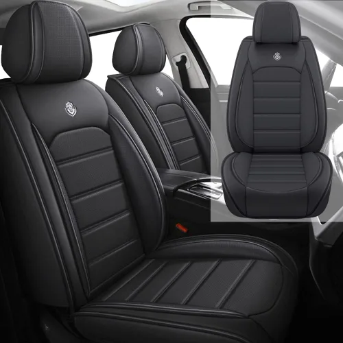 Vista 12 de Funda de asiento de cuero para Mazda CX-3 2016-2021, accesorios interiores, fundas de asiento, cojín protector de vehículo, compatible con bolsa