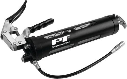 Vista 14 de Performance Tool W54204 Pistola de engrase profesional de 14 onzas, solución de lubricación ergonómica y eficiente para aplicaciones industriales