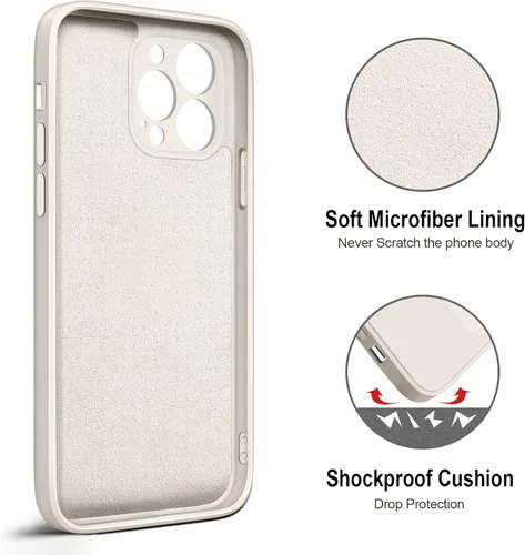 Vista 3 de Hython Funda para iPhone 12 Pro Max con soporte de anillo [soporte de anillo giratorio de 360° con soporte magnético] [forro de microfibra suave]