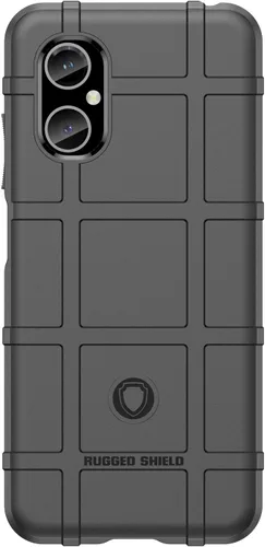 Vista 8 de Funda delgada para Xiaomi Poco M4 5G, resistente funda duradera con grado militar a prueba de golpes, gran agarre y cubierta protectora de lente