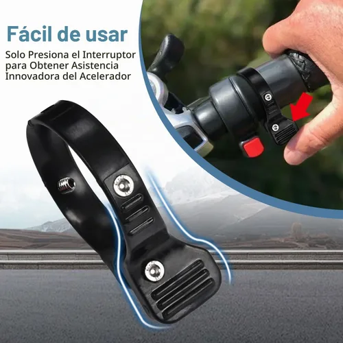 Vista 6 de Canitu Thumb Throttle Adapter,E-Bike Throttle Adapter Attachment Drive Conversion Kits Replacement for Rad, for Lectric, for Pedego, for Himiway