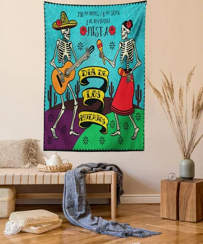 Vista 12 de Lunarable Tapiz azul, piscina temática de competición deportiva con carriles imagen de pictograma acuático, decoración de tela para colgar