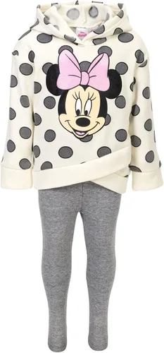 Vista 5 de Disney - Sudadera con capucha y leggings de vellón con diseño de Minnie Mouse
