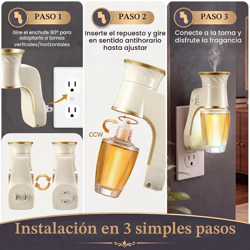 Vista 6 de Paquete de 2 tapones de fragancia de pared compatibles con WallFlower