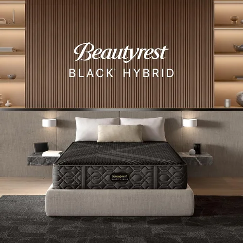 Vista 9 de Beautyrest Black Series One Firm - Colchón híbrido individual XL de 12.5 pulgadas, tecnología de enfriamiento, comodidad de contorno, soporte