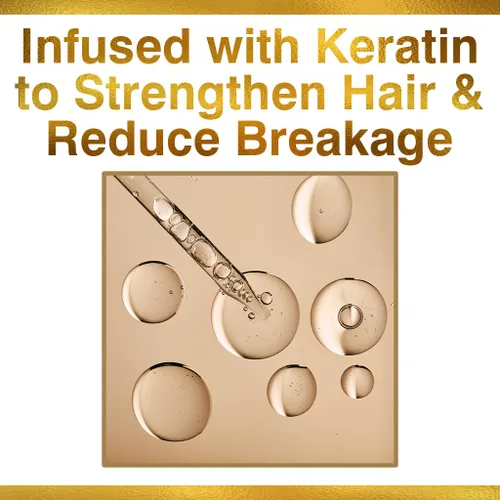Vista 6 de CHI Infusión de seda de queratina, suero hidratante para el cabello para restaurar la suavidad y el brillo, ayuda a secar el cabello dañado, sin