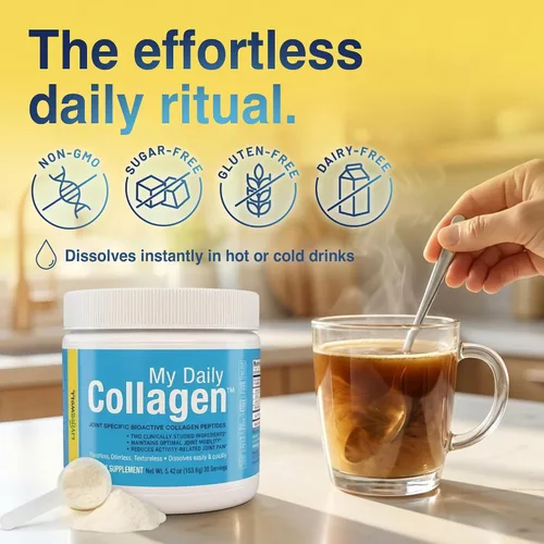 Vista 6 de Péptidos de colágeno premium tipo 1 y 3 colágeno en polvo – Bovino hidrolizado con proteína y vitamina C – Péptidos en polvo sin sabor proteína
