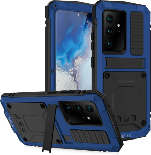Vista 10 de Simicoo Samsung S21 Plus 5G - Funda de silicona resistente a prueba de golpes, resistente a los golpes, funda protectora de pantalla integrada