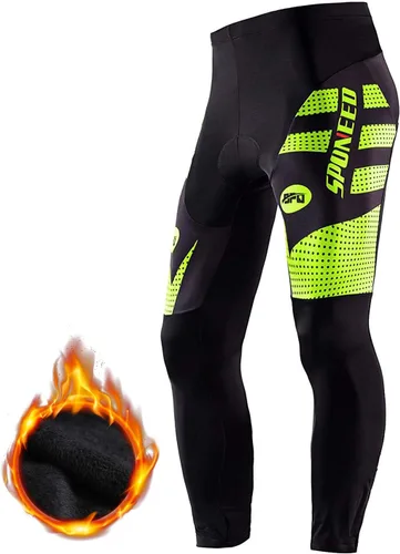 Vista 17 de sponeed Pantalones de bicicleta para hombre, 4D, acolchados, mallas de ciclismo de carretera, leggings para ciclista al aire libre, ropa de ciclismo