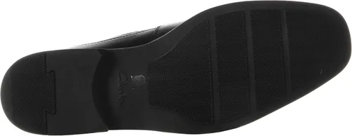 Vista 4 de Clarks Tilden - Mocasines sin cordones para hombre Negro