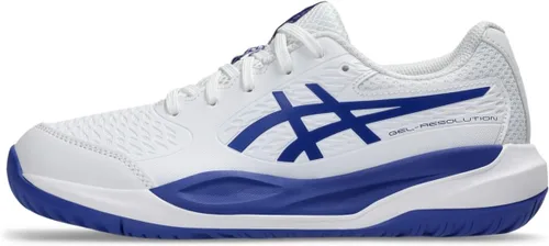 Vista 12 de Zapatillas de tenis para niños ASICS Gel-Resolution X Grade School Avena suave/berenjena oscura
