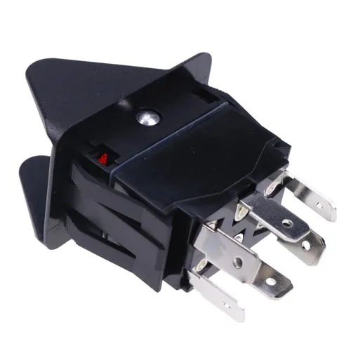 Vista 4 de JZGRDN Interruptor basculante de 6 terminales 30T37620 compatible con camión volquete Muncie