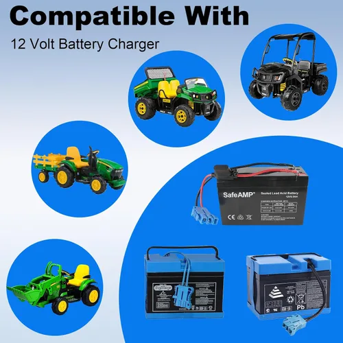 Vista 8 de Reemplazo del cargador de batería de 12V compatible con Peg Perego
