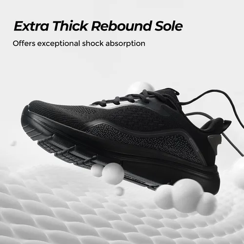 Vista 3 de FitVille Zapatillas deportivas anchas para hombre - Highland Core V3