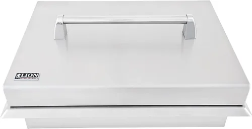 Vista 2 de Lion Premium Grills L1707 - Quemador de doble cara a gas propano, 26-3/4 x 20-1/2 pulgadas
