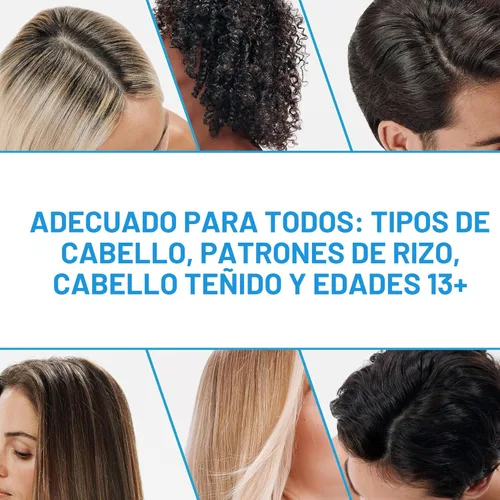 Vista 7 de CeraVe Champú y Acondicionador Hidratante Anticaspa 2 en 1, Tratamiento de Caspa con Zinc Piritiona al 1%, Champú y Acondicionador Sin Sulfatos