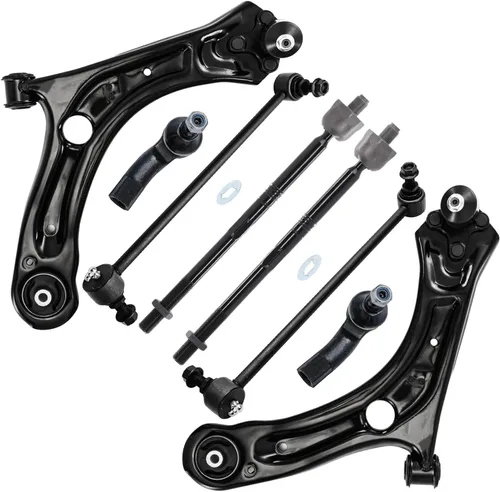 Vista 151 de Detroit Axle - Kit de suspensión frontal de 8 piezas para Chevy Silverado