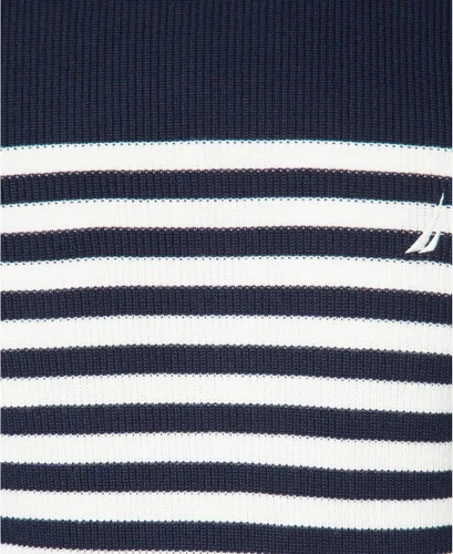 Vista 5 de Nautica Suéter de punto a rayas para hombre, marino