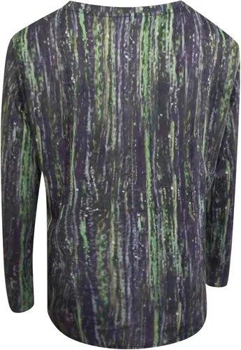 Vista 3 de Yubnlvae Hoodiess for Women Long Sleeve 2023 Fashion Dressy Casual Soft Printed Crew Neck Breathable Plus Size T-Shirts