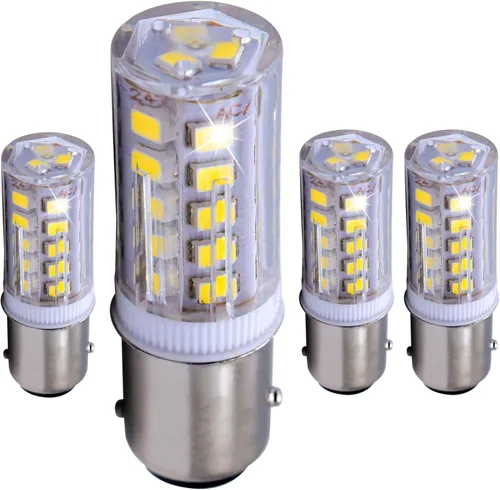 Vista 11 de HQRP BAY15d Bombilla LED de repuesto para bombilla Ancor Marine 529340 529341 521158 521162 521166 529344 base de índice de contacto doble, 33LED
