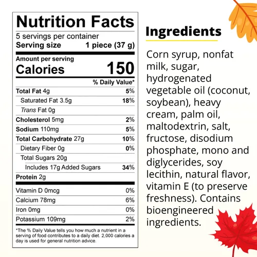 Vista 2 de Concord Foods Kit de manzana caramelo: regalo favorito de otoño - ¡Disfruta de manzanas masticables! Hace 10 manzanas de caramelo por caja, 5 onzas