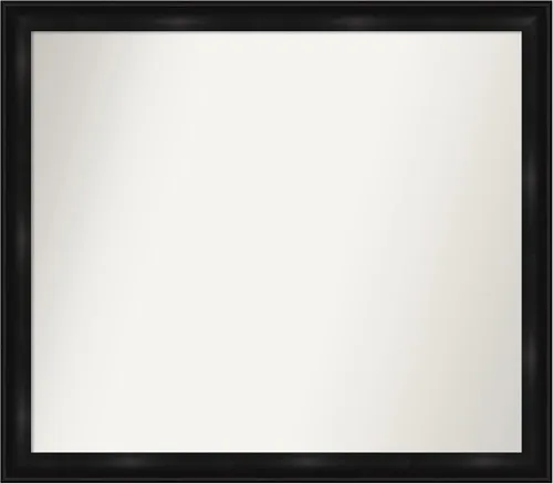 Vista 319 de Amanti Art Espejo personalizado, gran espejo de baño estrecho, espejo de pared o espejo de tocador de baño sobre el fregadero (24 x 24 pulgadas)