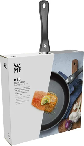 Vista 9 de WMF Devil - Sartén para lavado a mano, con revestimiento de teflón, platino, 7.9 in de diámetro, acero inoxidable Cromargan, apto para inducción