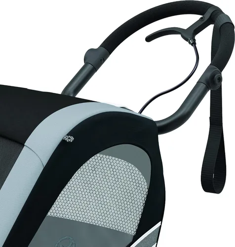 Vista 9 de CYBEX ZENO - Remolque multideportivo 4 en 1, plegado compacto, suspensión de conducción suave y neumáticos llenos de aire, remolque de bebé durante