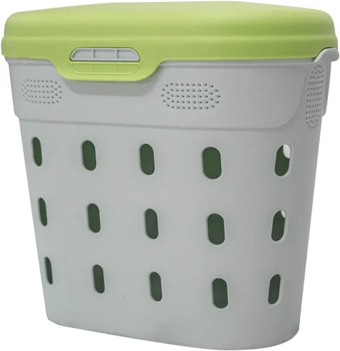 Vego Garden Compostador de gusano en el suelo, contenedor de compostaje para granja al aire libre, 8 galones, sistema de compostaje sin BPA para Lima