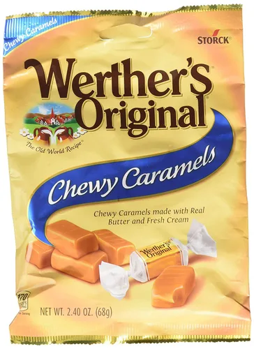 Vista 3 de Werthers - Caramelos masticables originales de 2.4 onzas (paquete de 2)