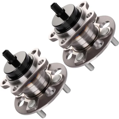 Vista 21 de ECCPP Par de unidades de montaje para cubo de rueda trasera izquierda y derecha para Nissan con 5 lengüetas para Nissan para Maxima 2004-2008 5
