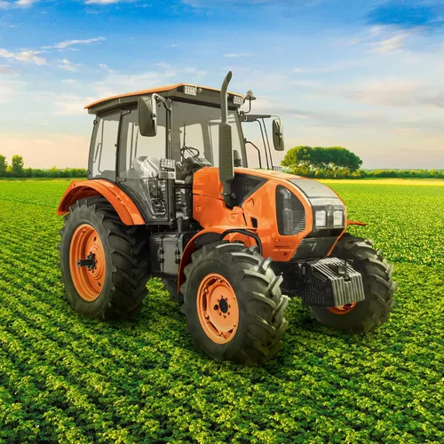 Vista 3 de Rust-Oleum Farm & Implement 280176 - Pintura esmaltada, galón, naranja (Allis Chalmers Orange)
