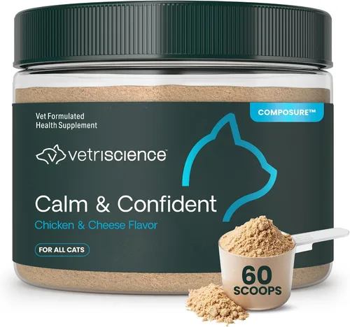 Vista 13 de VetriScience Composure, fórmula calmante para gatos, 30 masticables del tamaño de un bocado