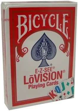 Vista 3 de Bicycle Lo-Vision Cartas Especiales - 2 Barajas