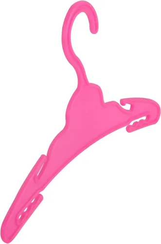 Vista 6 de MSYO 20 ganchos de muñeca para ropa de 18 pulgadas, accesorios resistentes para colgar muñecas, funcionan muy bien con varilla de menos de 1/2