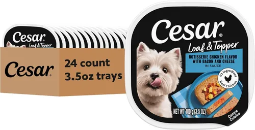 Vista 15 de Comida enlatada para perros adultos,sabor césar, Carne Beef #1 ingredient, easy to digest, no fillers or added sugar, complete & balanced, use as
