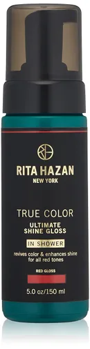 Vista 5 de Rita Hazan Ultimate True Color Shine Gloss - Aumenta el color del cabello con un brillo saludable para el cabello, tratamiento para el cabello Marrón