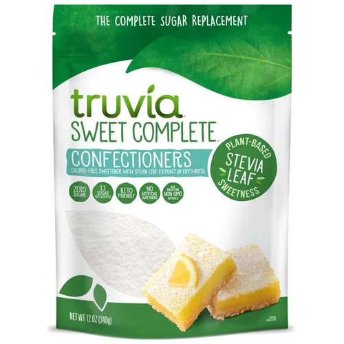 Vista 6 de Truvia Sweet Complete Edulcorante marrón, bolsa de 14 onzas