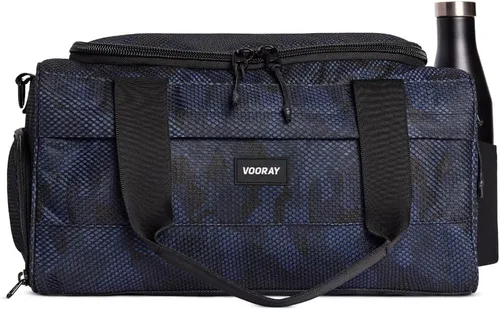 Vista 11 de Bolsa de Lona Vooray Boost – Bolsa de Gimnasio Pequeña para Hombres y Mujeres, Bolsa de Viaje Ligera con Compartimento para Zapatos, Bolsa Deportiva