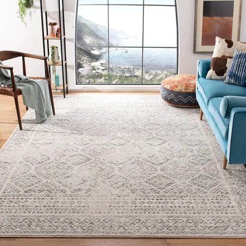 Vista 49 de Safavieh - Alfombra decorativa de la colección Tulum, modelo TUL264F, estilo marroquí, bohemio y desgastado, no suelta pelusa, para sala, vestíbulo