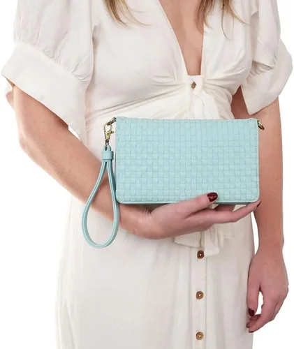 Vista 5 de Joy Susan Bolso bandolera mini-tejido Lila Bolso